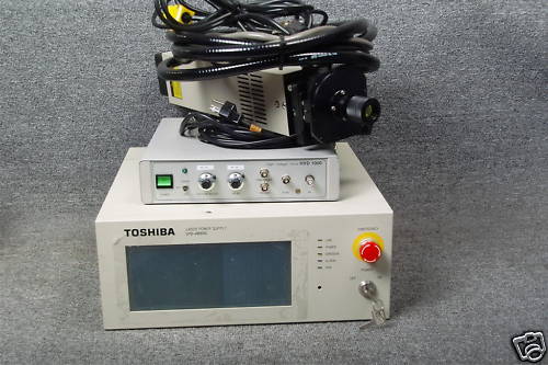 TOSHIBA YAG LASER, LASER POWER SUPPLY UYD-A8300,LAY-203FA-6AG,HVD-1000 FREE SHIP