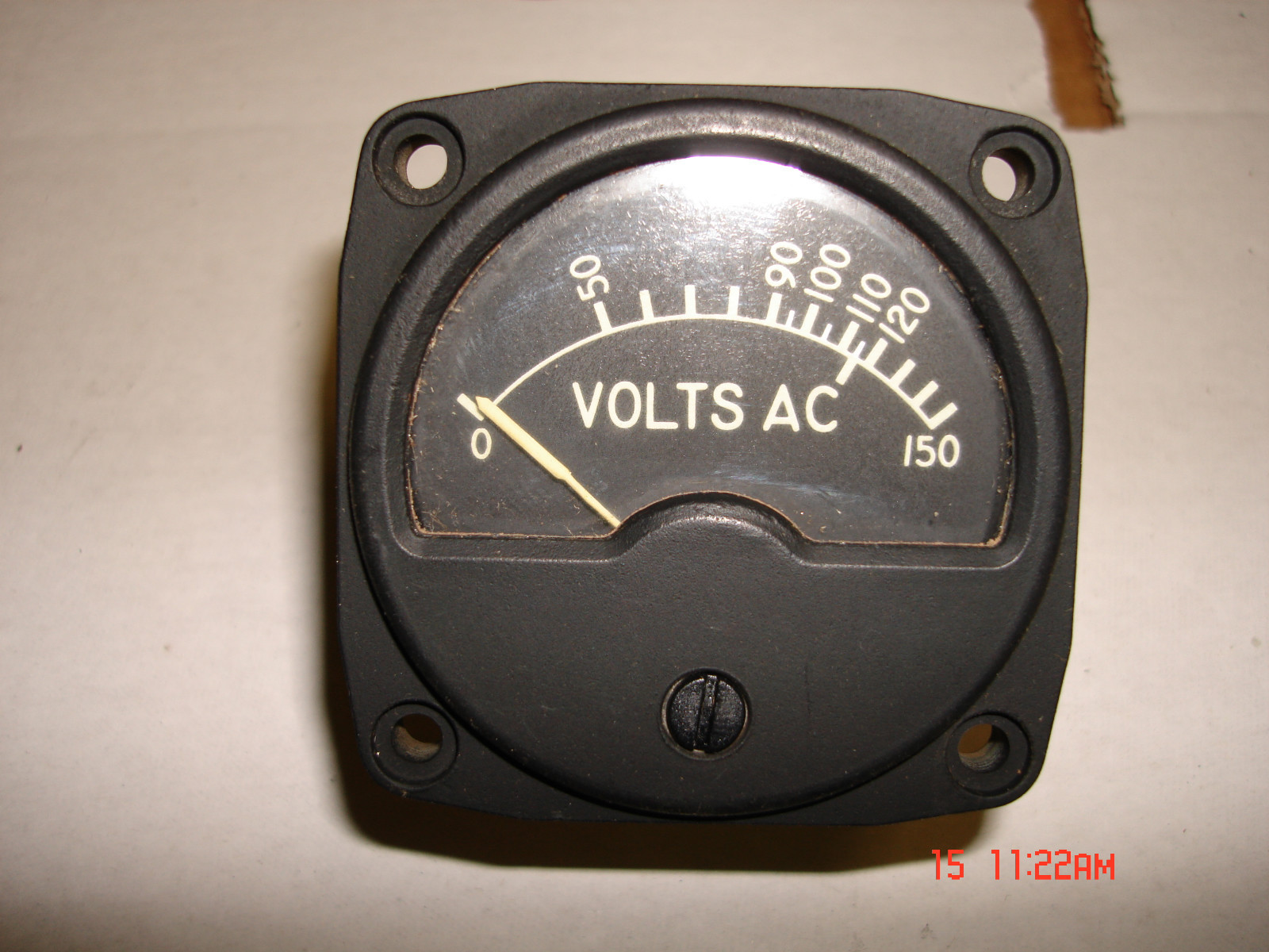 generator,solar ,,0-150 ac volt meter panel mount