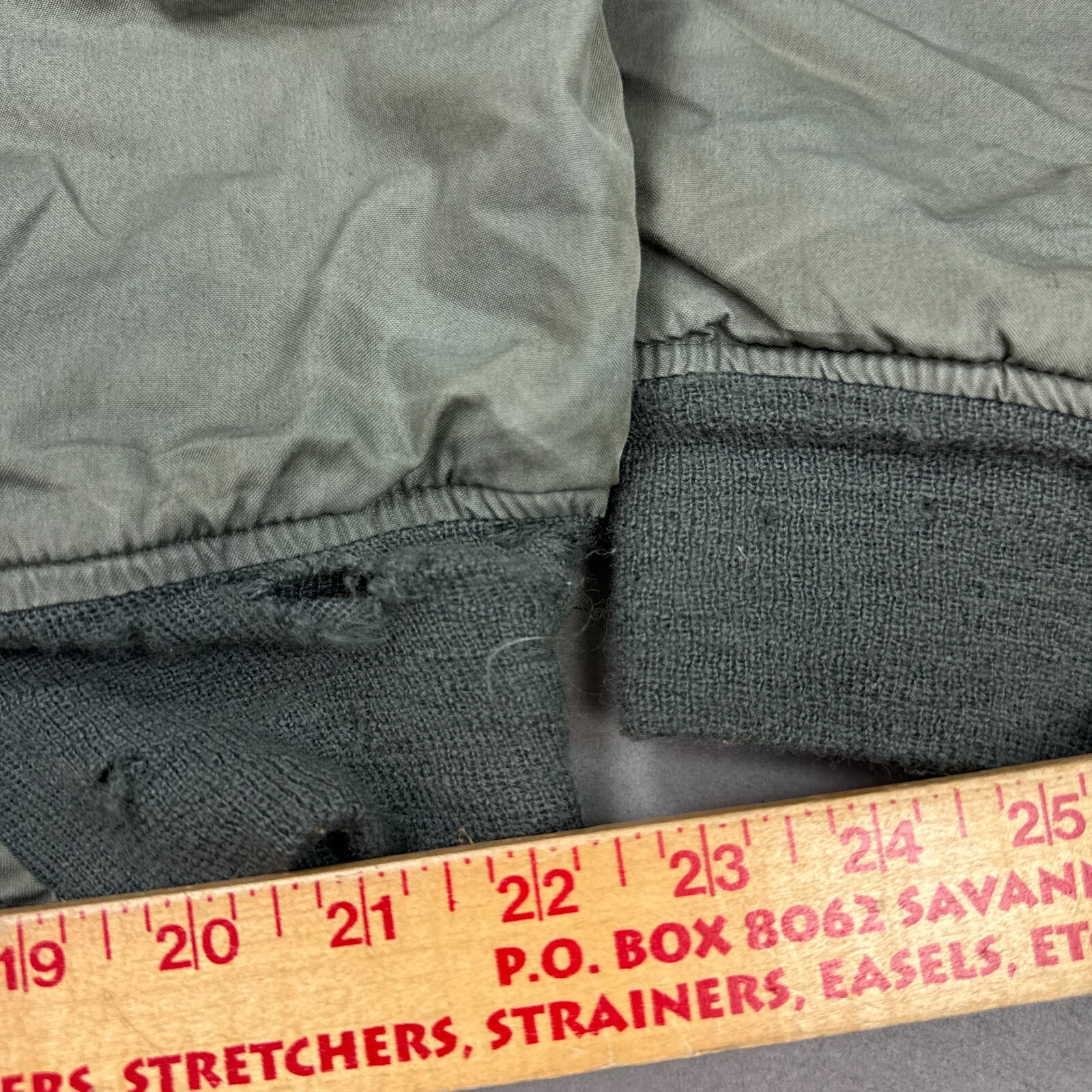 US Military Pants Mens 28 Green Extreme Cold Weather Trouser USAF Flyer Pilot