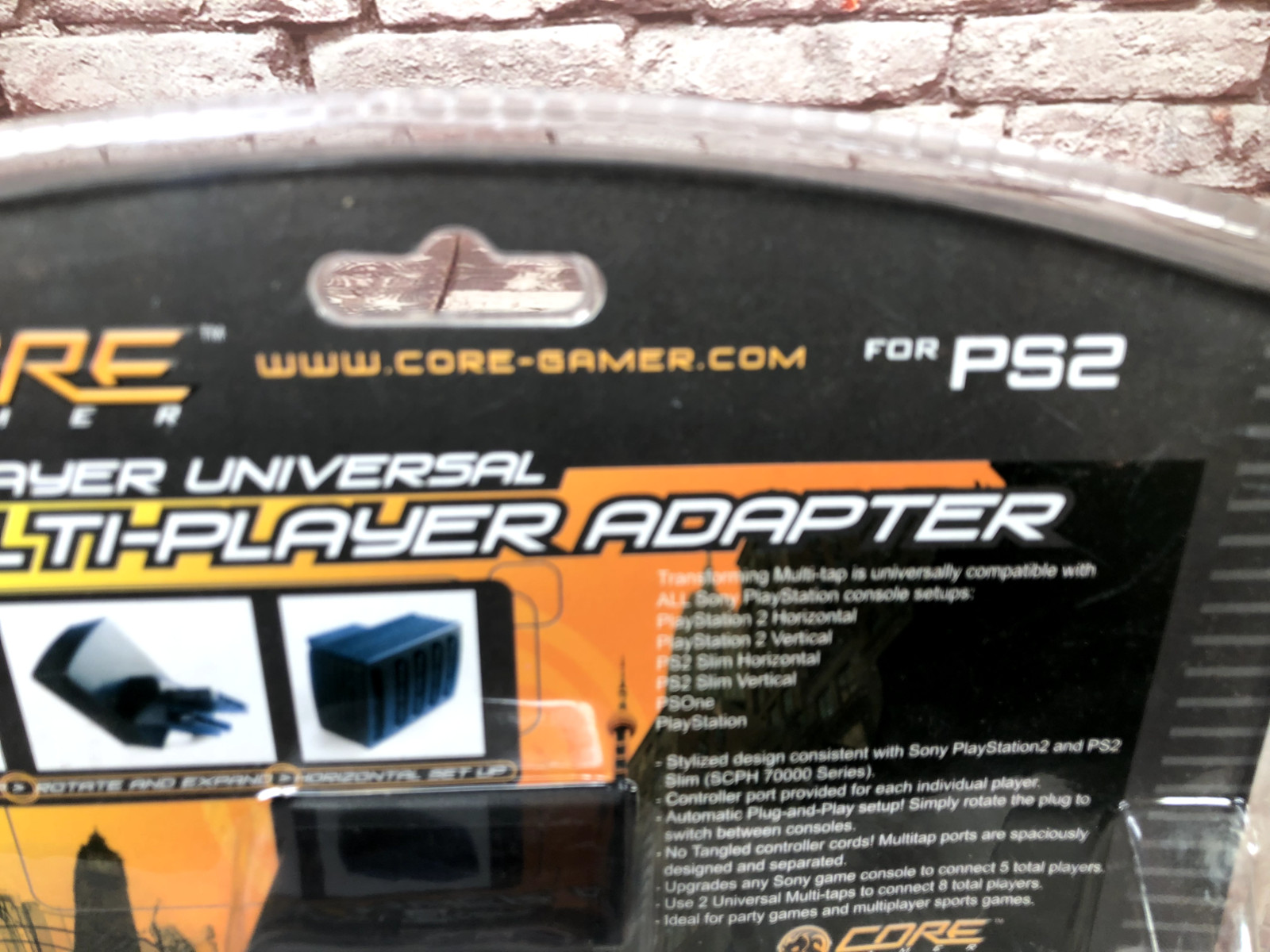 Core Gamer 5 Player Universal Multi-Player Adapter Playstation 2 PS2 New SEALED