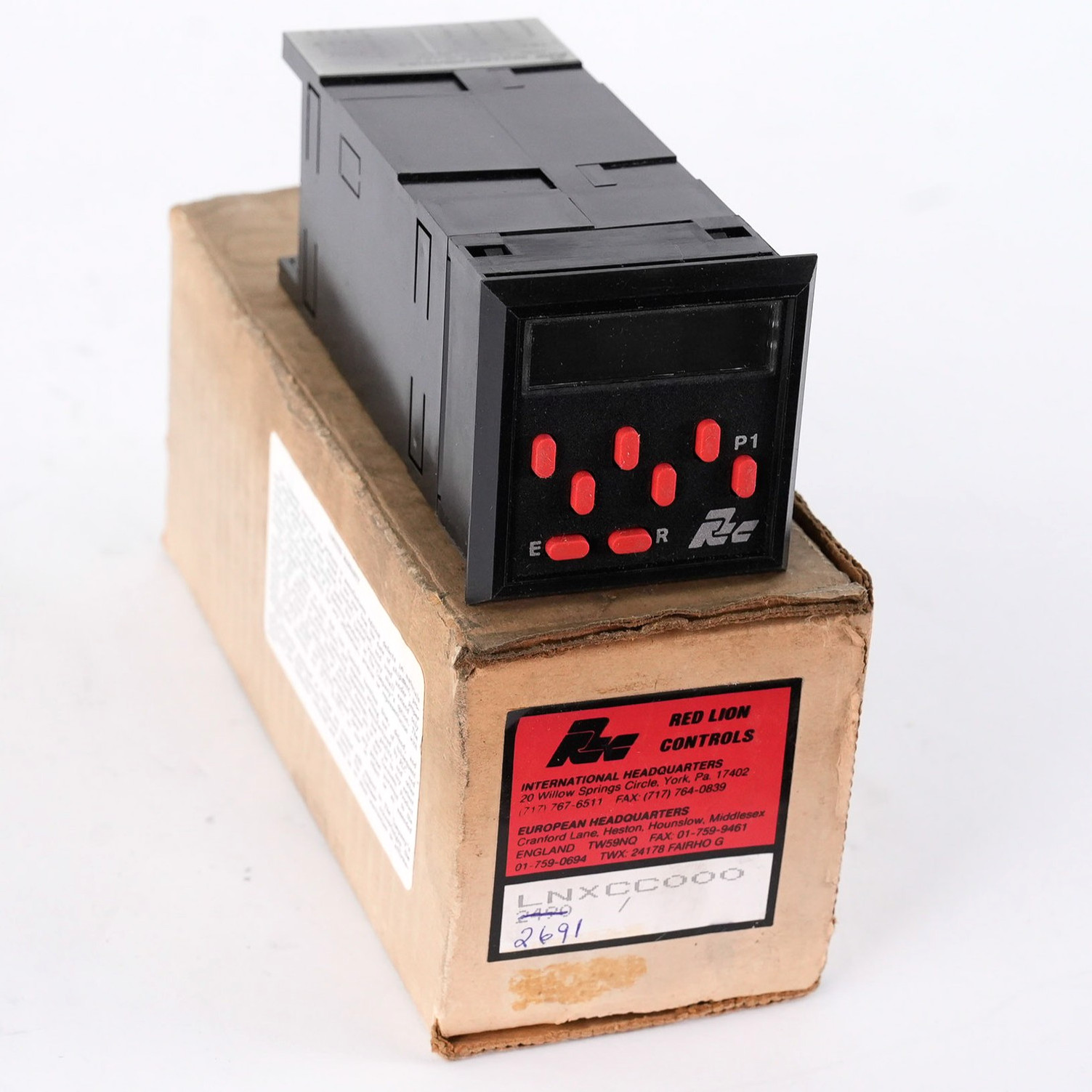 Red Lion Controls LNXCC000 Electronic Counter - Open Box