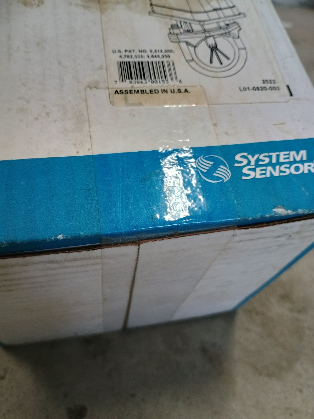 System Sensor Waterflow Detector WFD20 Vane Type NEW OPEN BOX