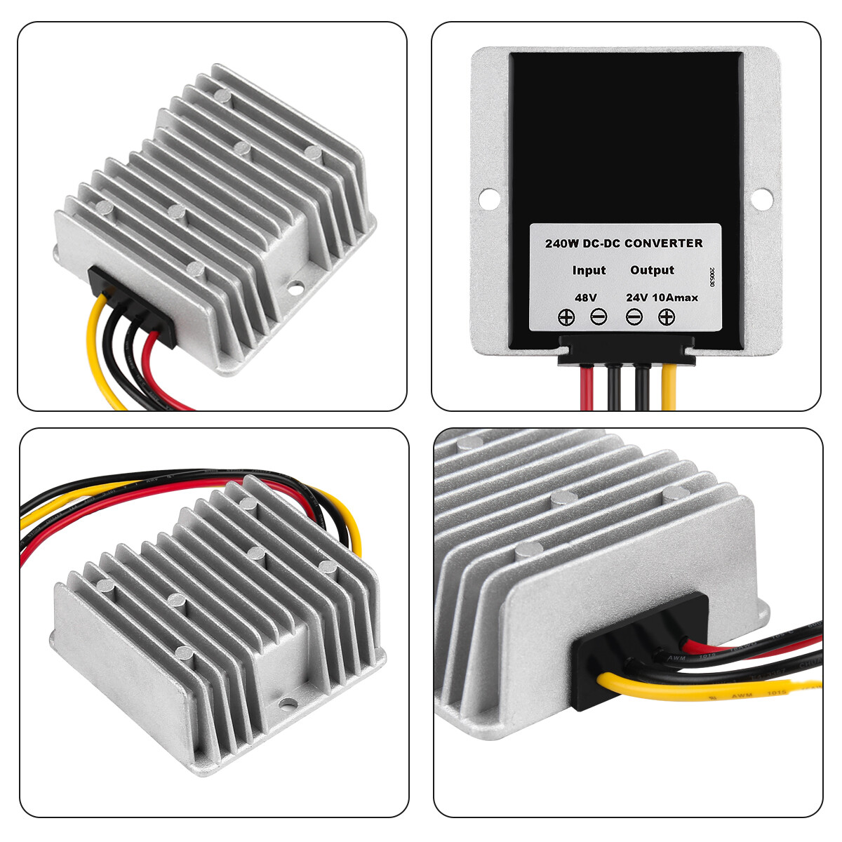 DC 48V to 24V 10A 240W Power Regulator Converter Transformer Step Down Module