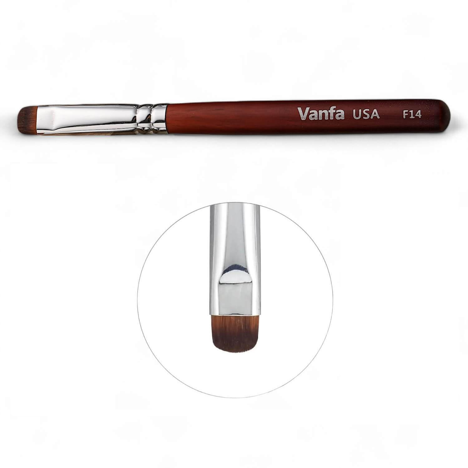 French Brush for Nails, Clean up brush for Gel Nail Polish F14