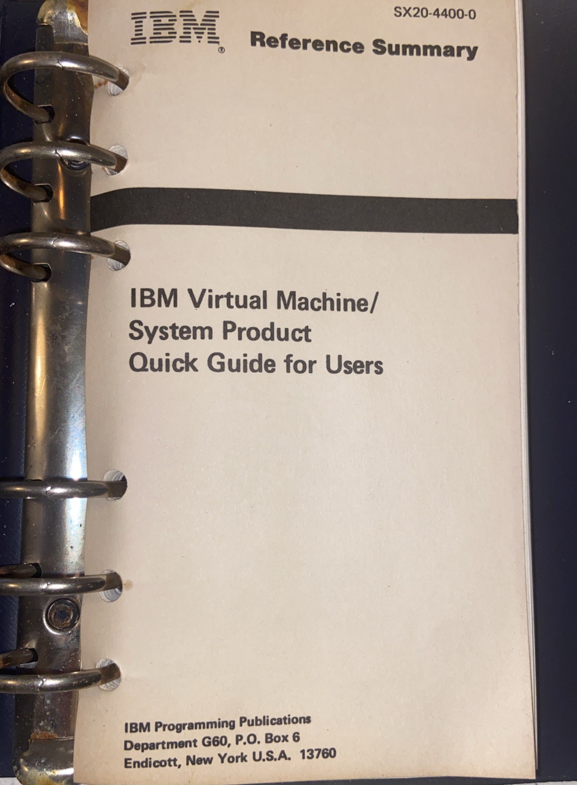 1983 IBM Field Engineering Handbook System OS/VS2 Volume 1,2,3 Reference Summary