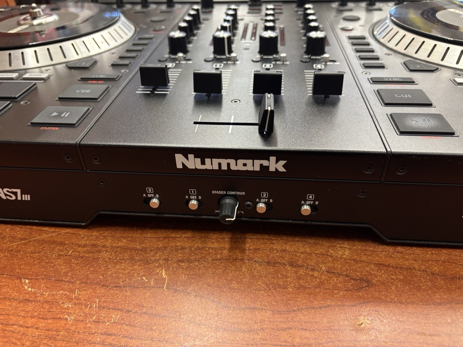 Numark NS7III Serato 4-Channel Motorized DJ Controller and Mixer with Display
