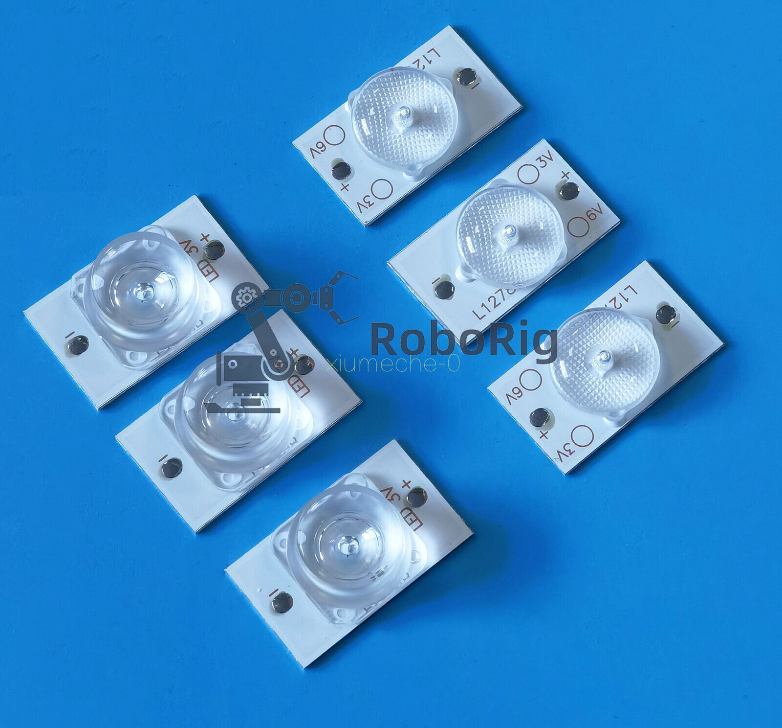 10PCS 3V SMD Lamp Beads with Optical Lens Fliter for 32-65 inch Repair LED TV