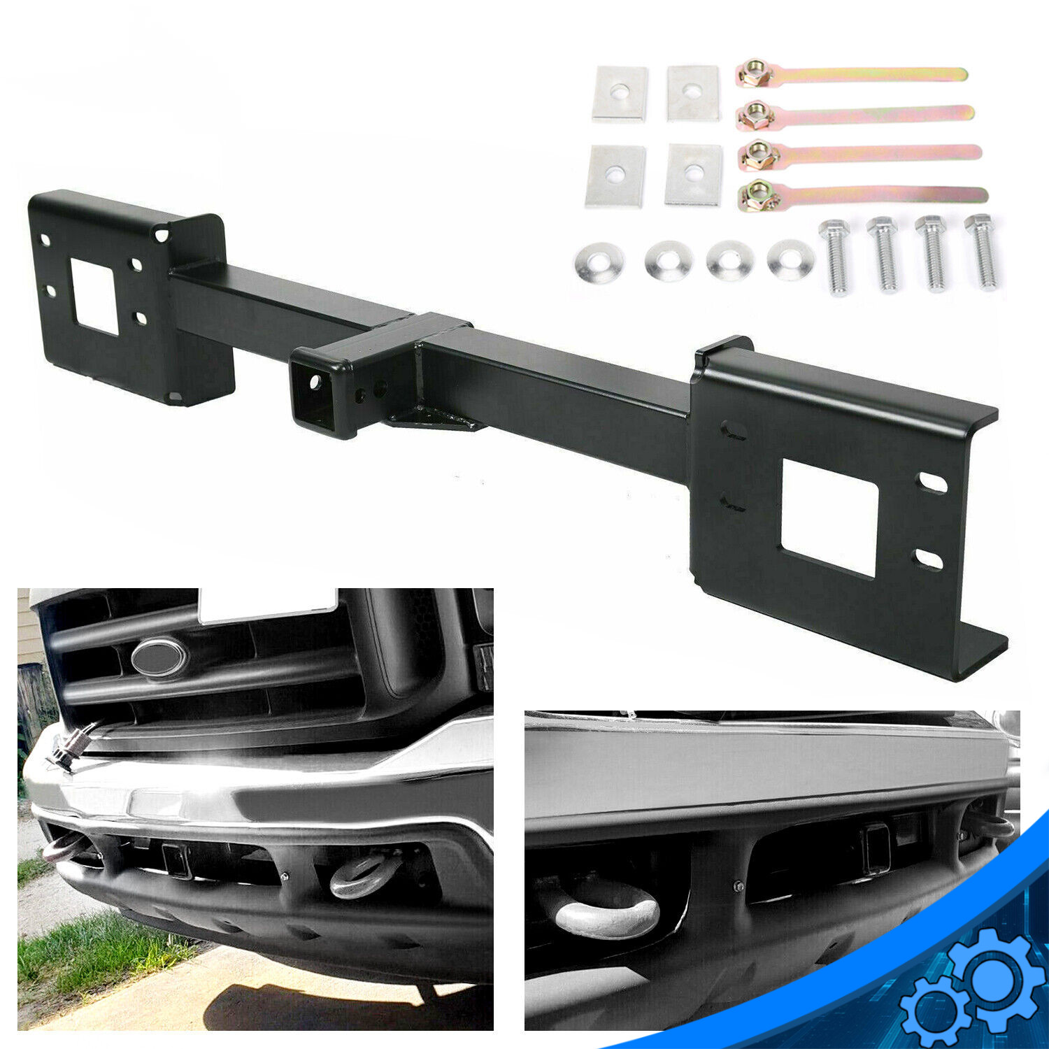 Front Mount Trailer Hitch 2'' For 1999-2007 Ford F250 F350 Super Duty #65022