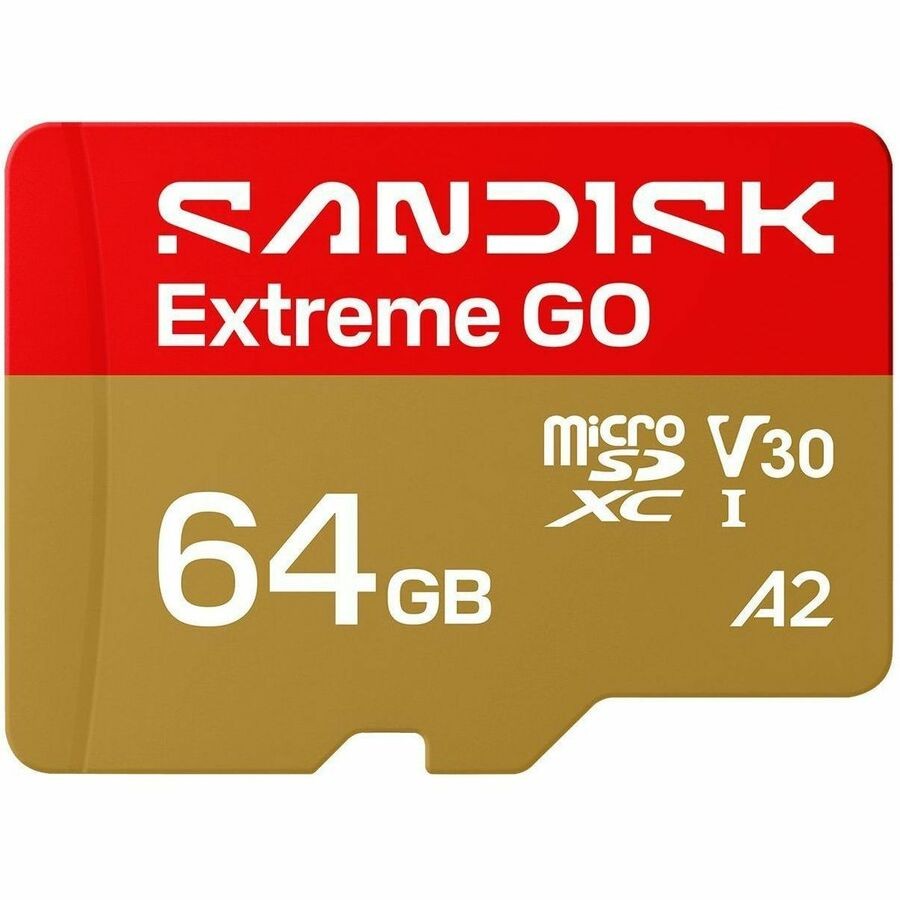 SanDisk 64 GB Class 10/UHS-I U3 V30 microSDXC SDSQXGN064GGN6MN