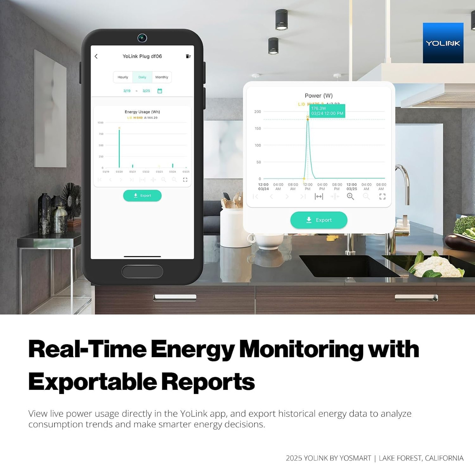 Smart Energy Plug 15A LoRa Range High Power Devices Cycle Schedule Real-Time