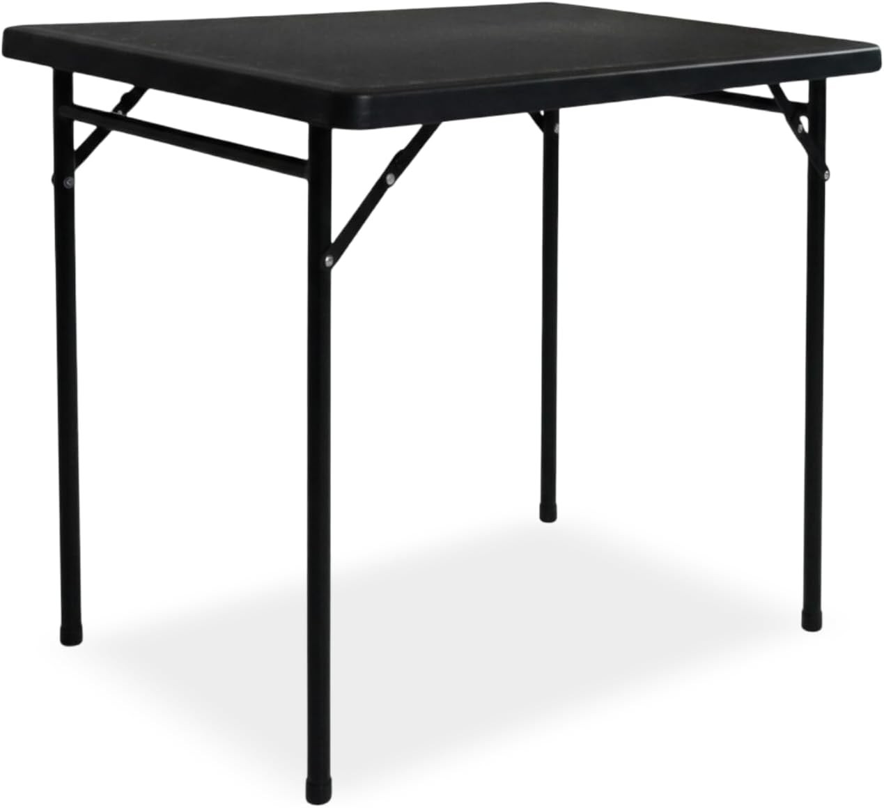 3ft Rectangular Folding Table All-Occasion Foldable Table W/ HDPE Tabletop