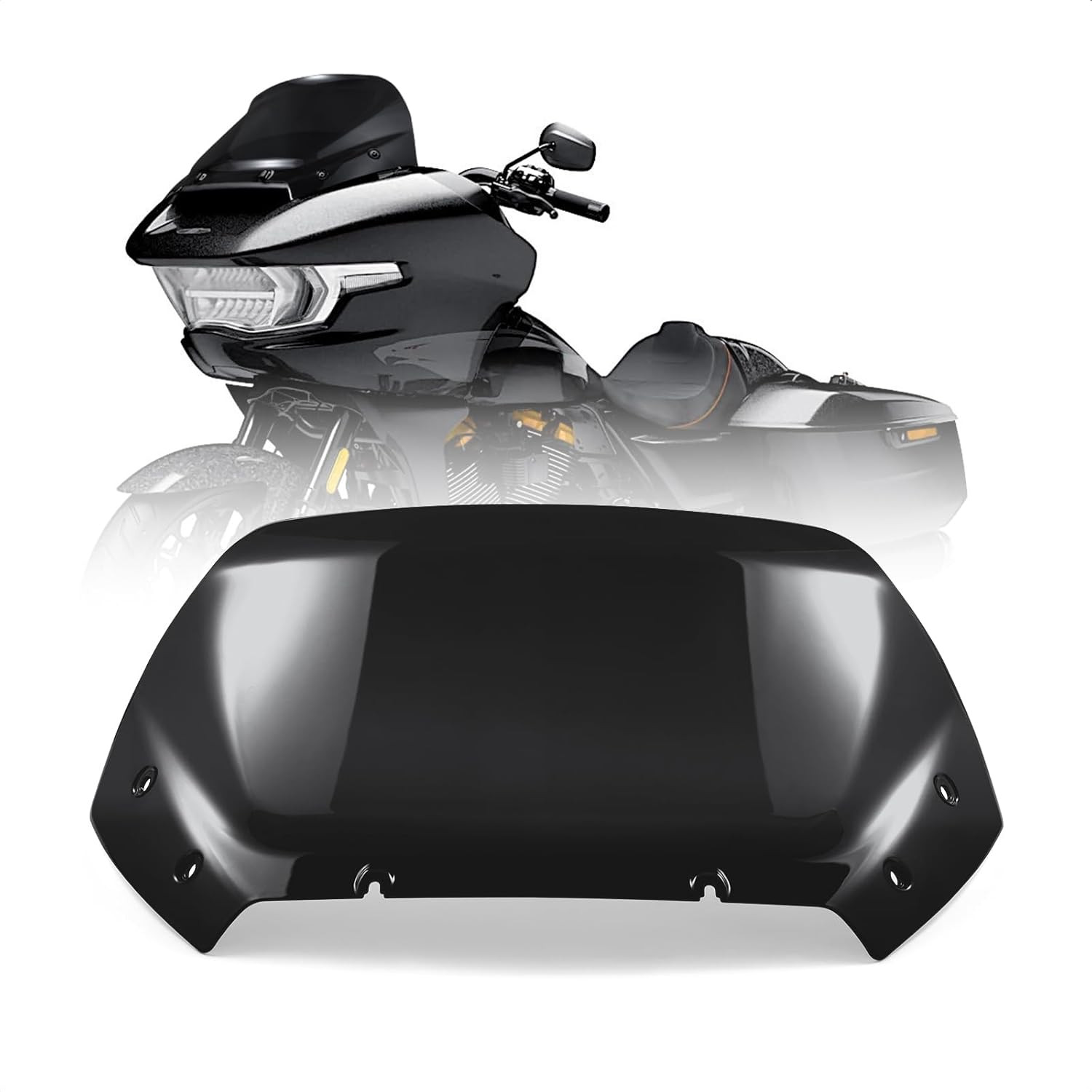 12" Black Windshield Windscreen for Harley Road Glide CVO/SE FLTRXSE 2023 2024