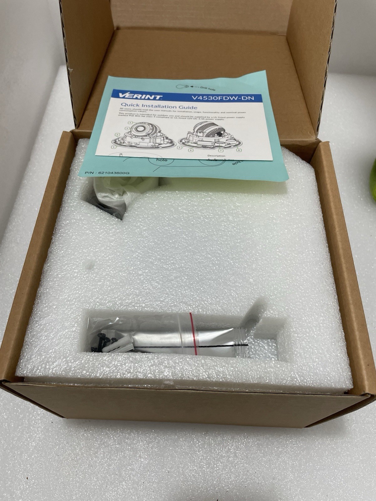 Verint V4530FDW-DN Fixed Dome IP Camera 70-300-6452 New!