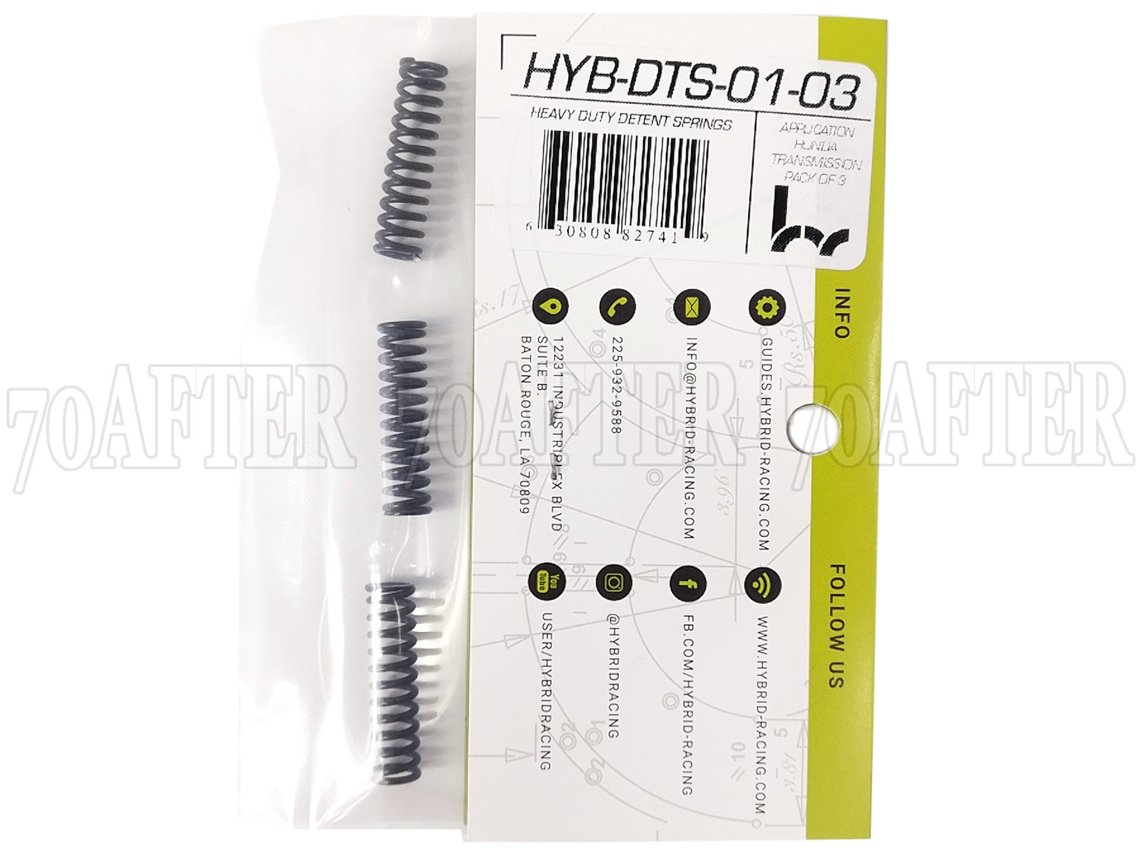Hybrid Racing Heavy Duty Detent Springs for Honda B/D/F/H/K Series Transmission