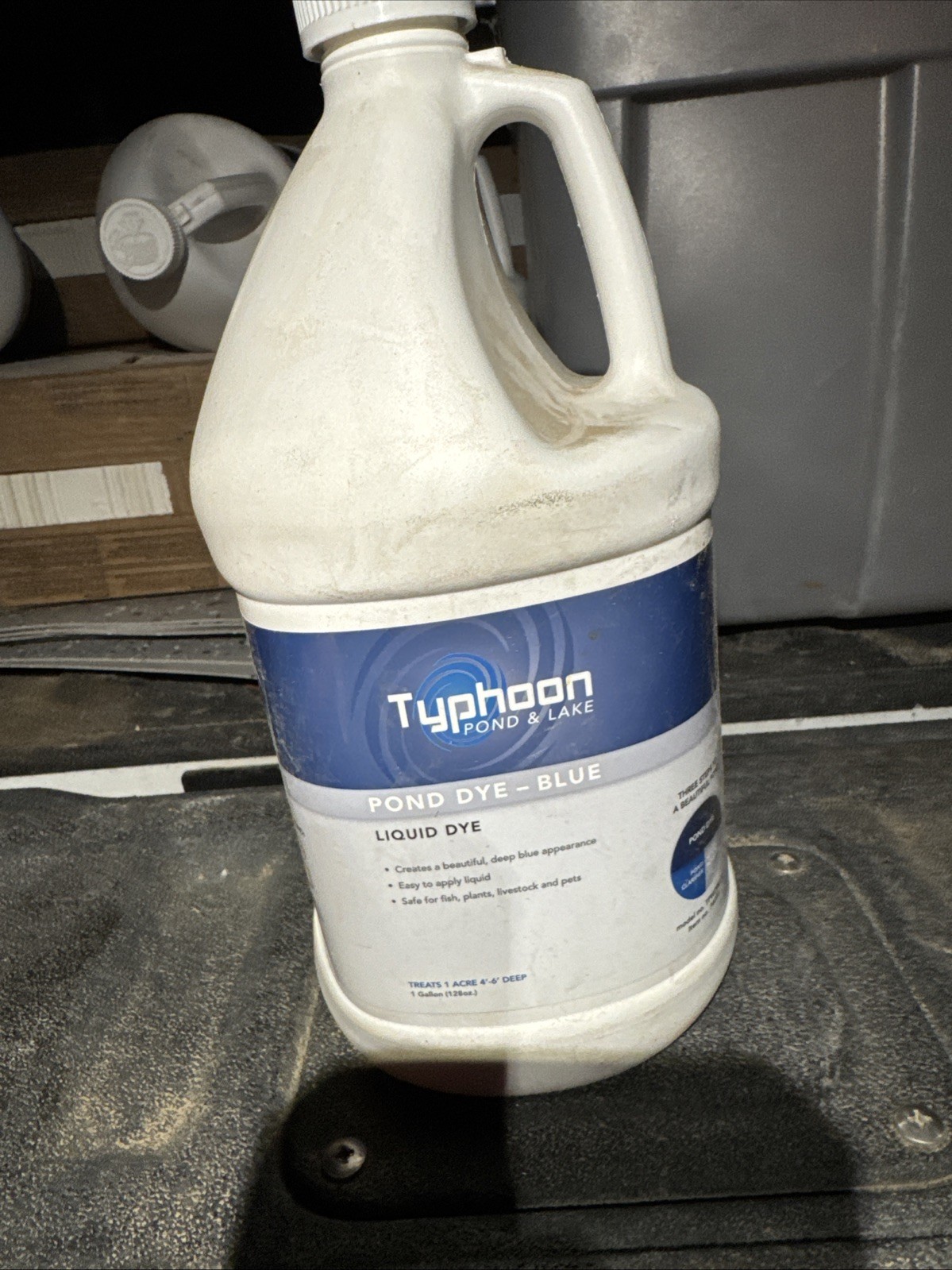 Atlantic Typhoon Blue Pond Dye, 1 Gallon TPWDBLUG