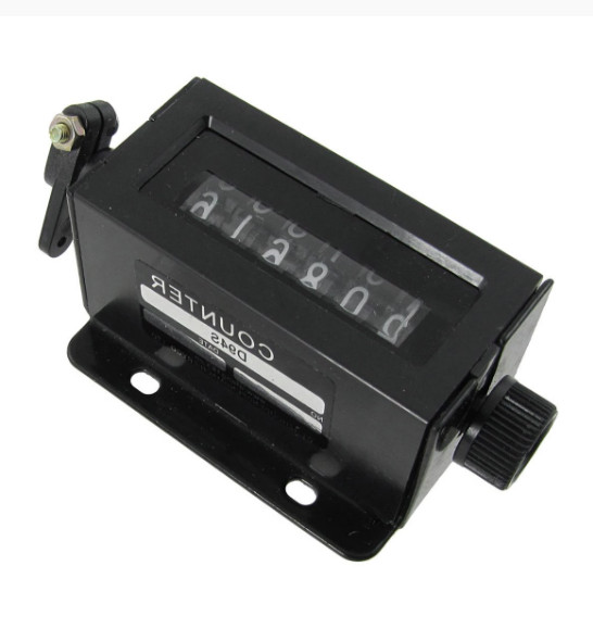 Pulling Counter D94-S 0-999999 6 Digit Resettable Mechanical Pulling Counter