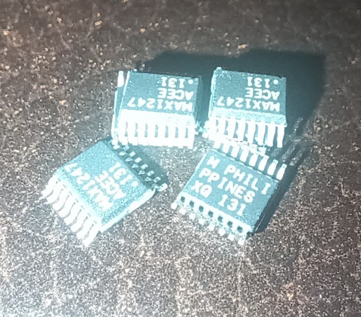 2 Each NEW MAX1247ACEE  16QSOP 12 BIT SAR ADC **NOT CHINESE or UNBRANDED**