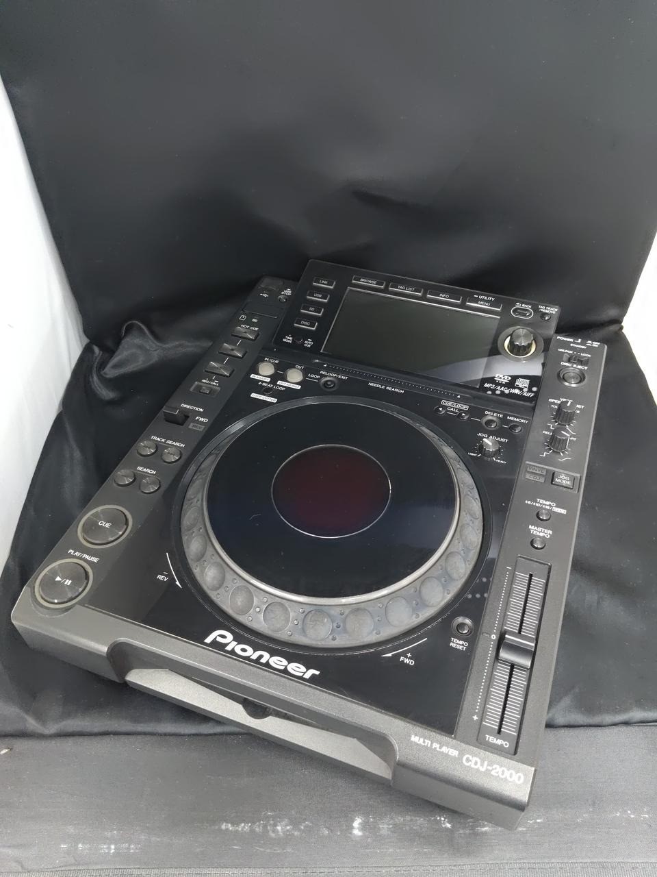 Pioneer CDJ-2000 Professional DJ Multi Player CD USB SD MP3 Tested Working Black