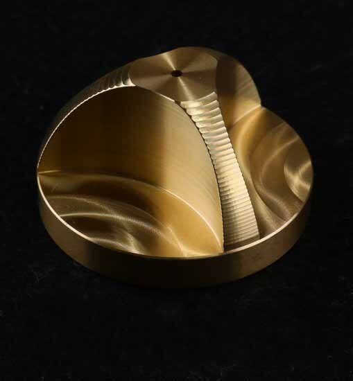 Taruya 7-inch record adapter Brass Heavyweight 75g Set of 2 GOLD DJ KOCO 45RPM