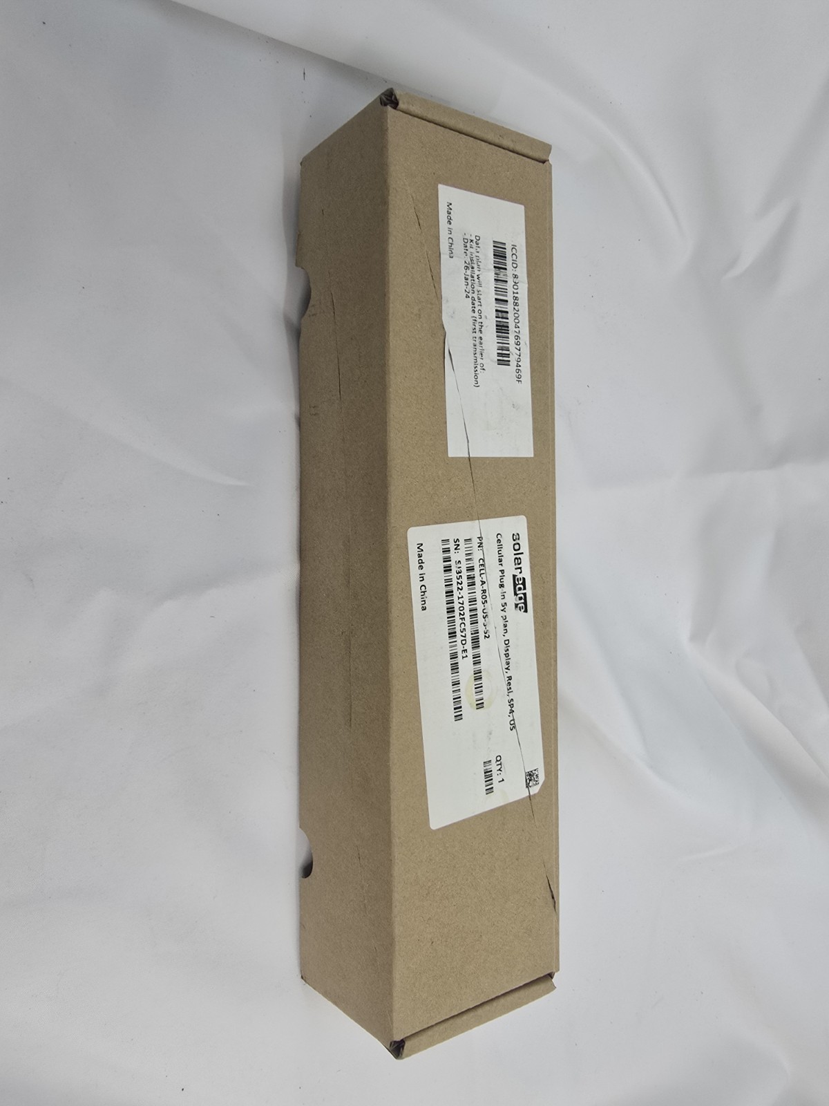 Solar edge Cellular Plug-in 5y plan, Display, Resi, SP4, US With Antenna
