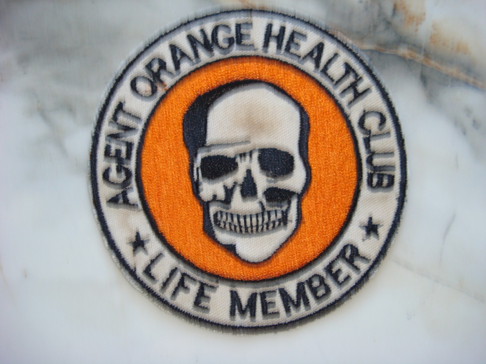 US AGENT ORANGE HEALTH CLUB LIFE MEMBER, VIETNAM WAR PATCH