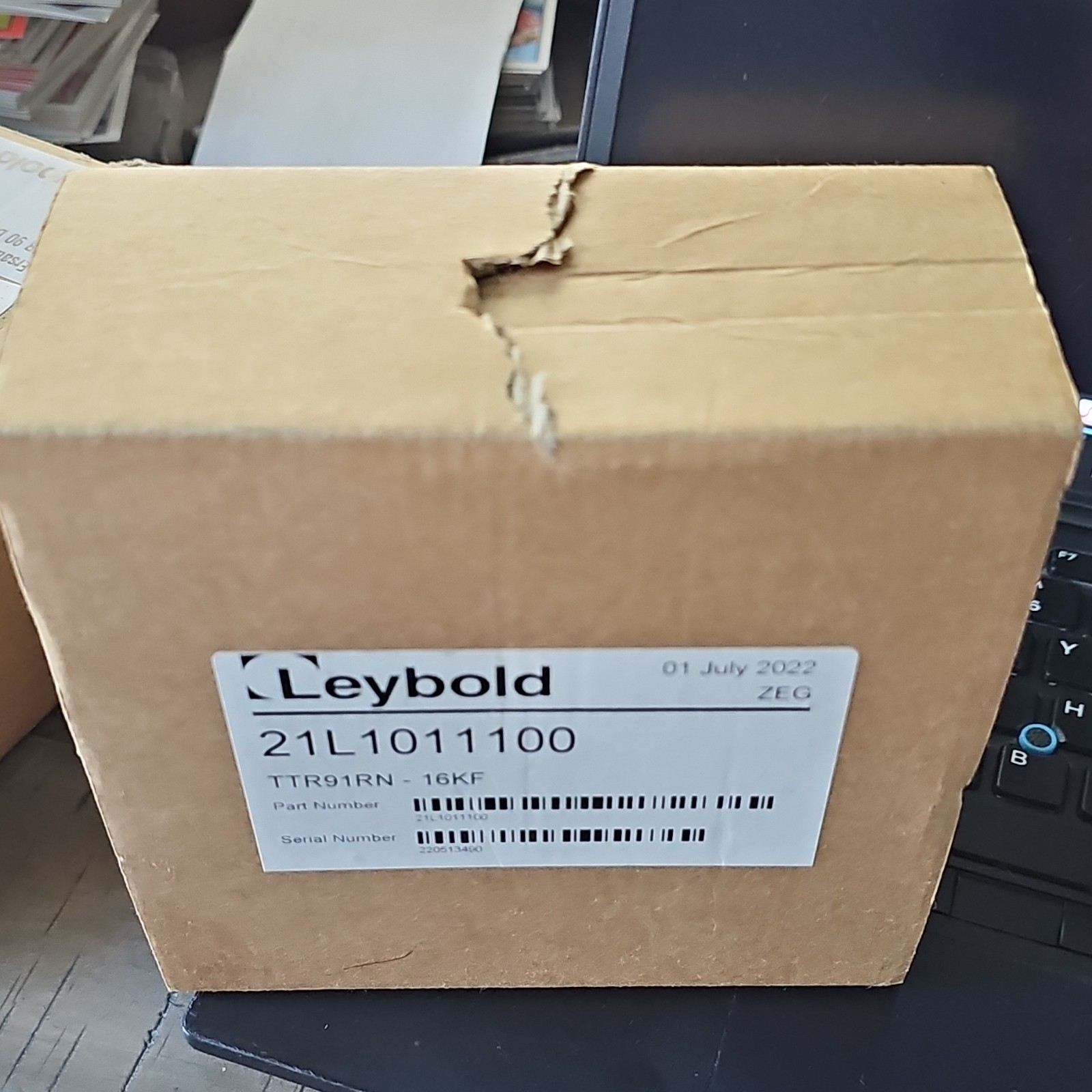 Leybold sensor TTR91RN-16KF