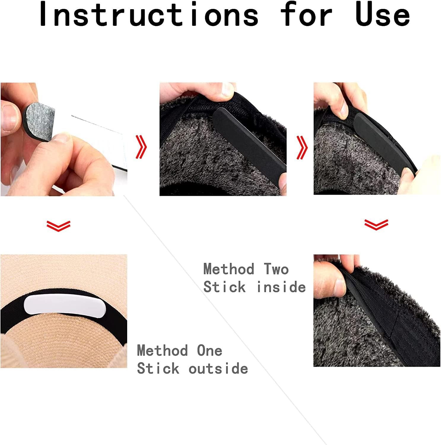 20 PCS Hat Size Tape,Hat Size Reducer Reducer Foam Reducing Tape Roll Self Ad...