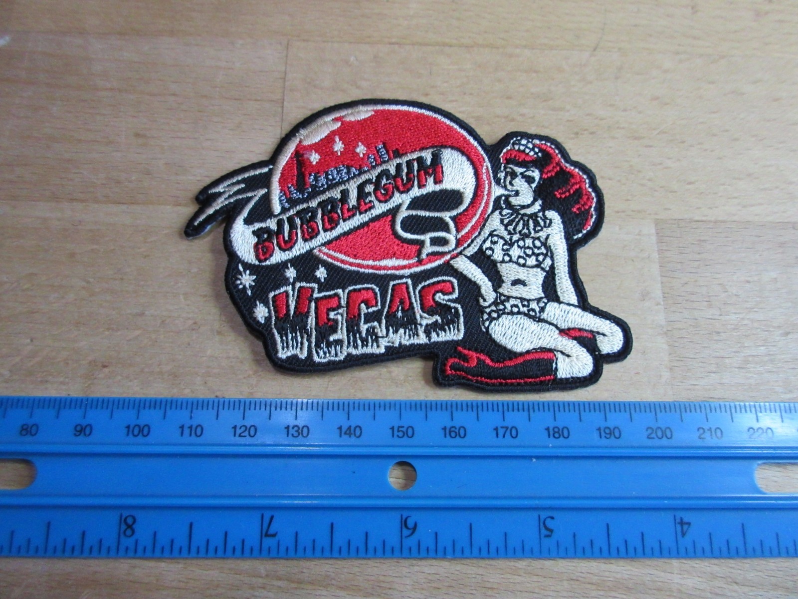 Patch Rockabilly Bubblegam Las Vegas Swing Hot Rod Nose Art 40s 50's V8 US Car