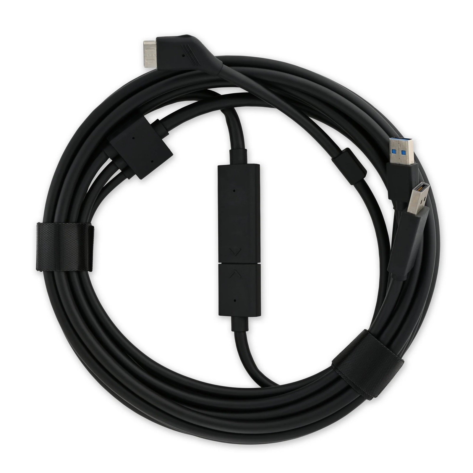 Valve Index VR Headset 5m Tether and Trident Display Cable + OEM Power Adapter