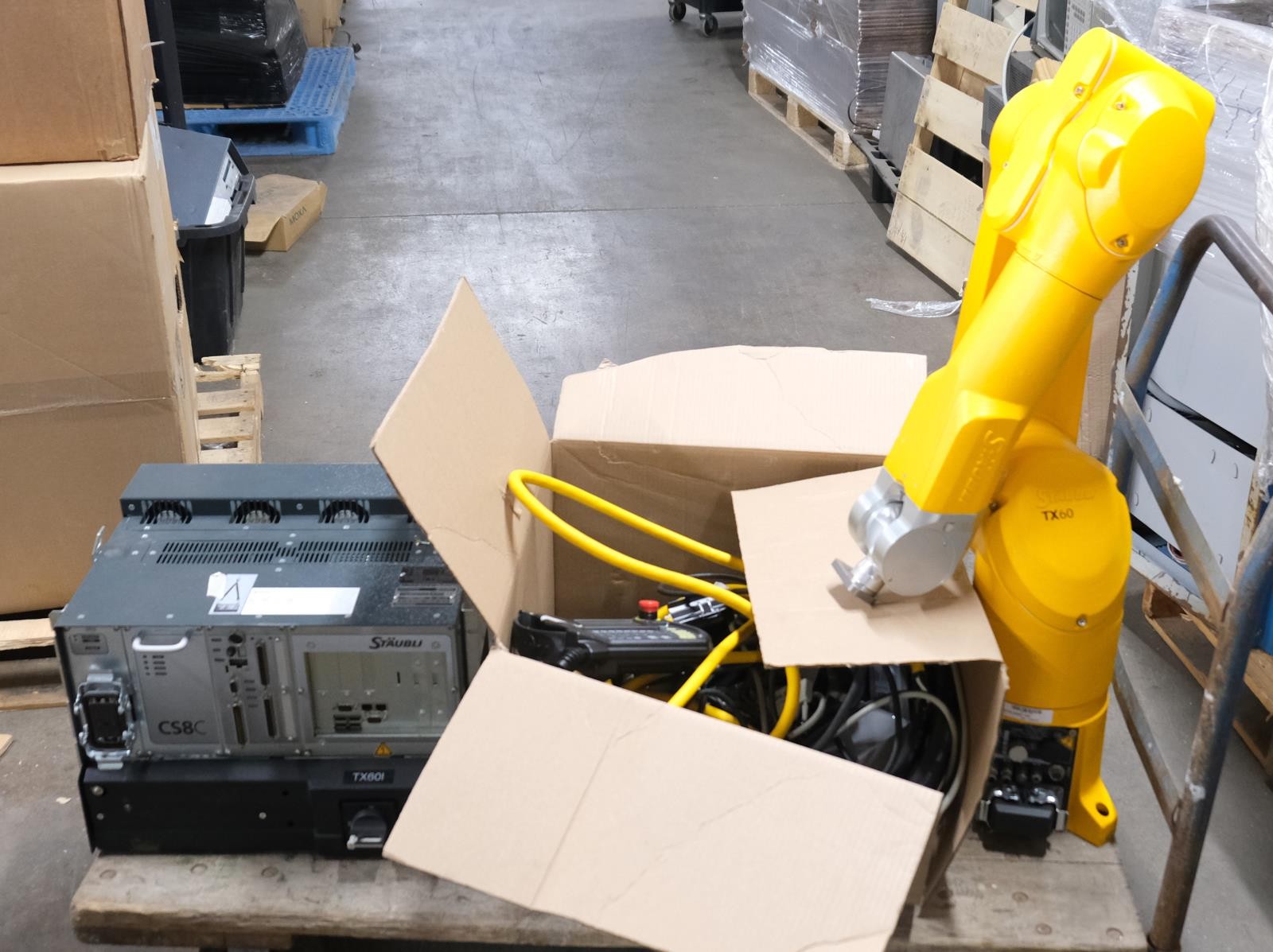 Staubli TX60 L 6-Axis Robot Arm with CS8C Controller RPS ARPS2 RSI CPT Modules