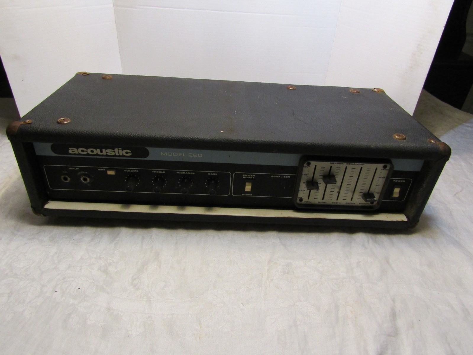 Acoustic Power Model 220 Mixer Vintage Music Untested