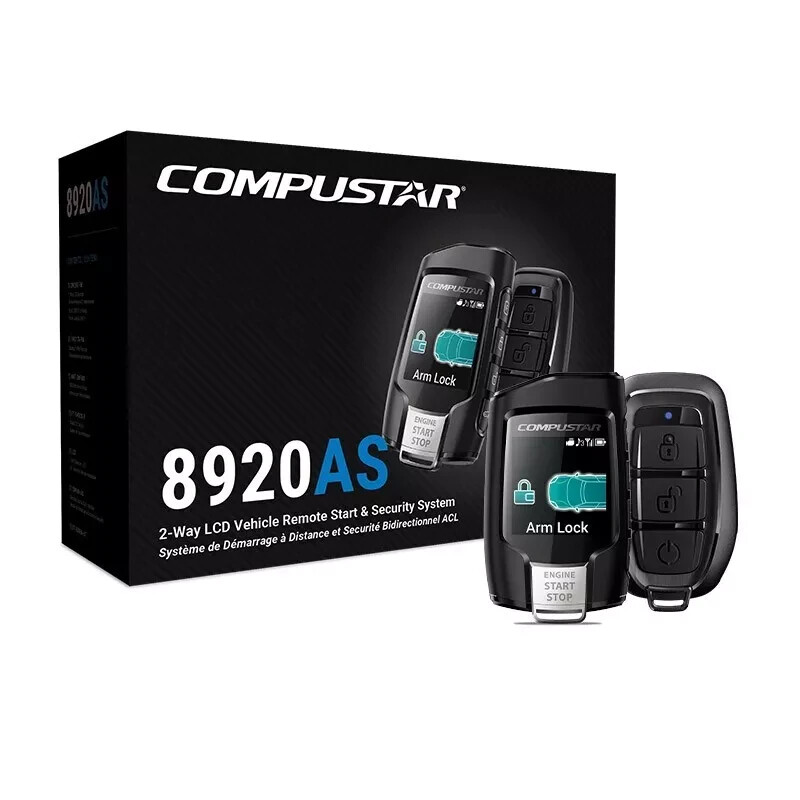 Compustar CS8920-AS 2-Way 3000-Ft Remote Car Start +Alarm System Security syst