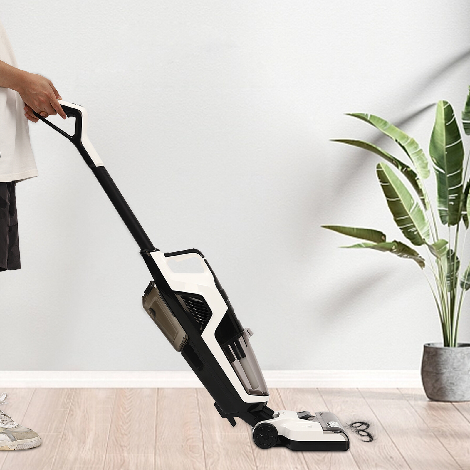Wet & Dry Cleaning,Self-cleaning Battery Powered Cordless Floor Cleaner GT6