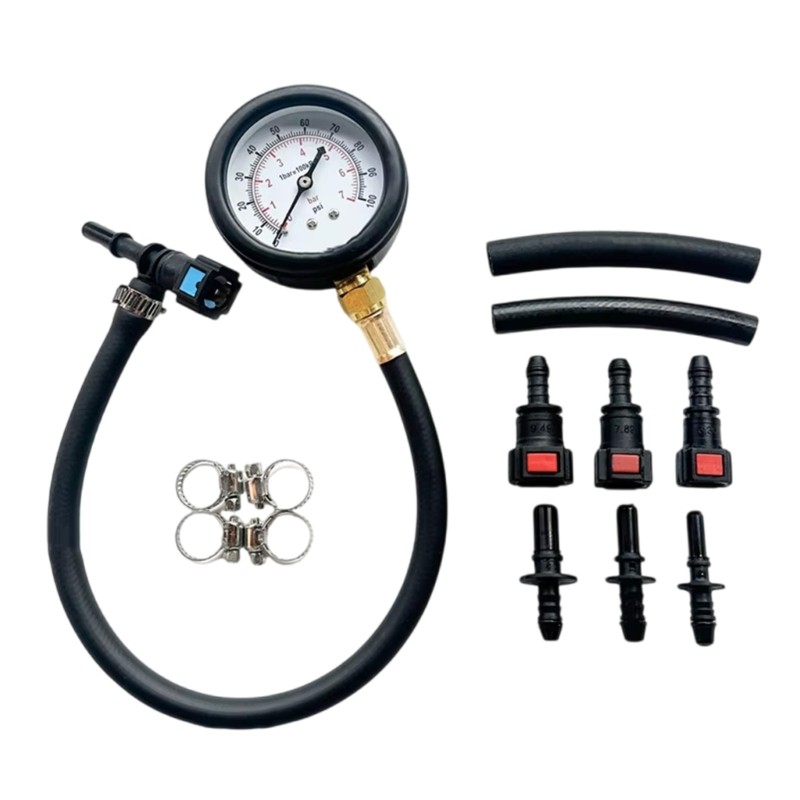 Professional Fuel System Pressure Gauge Measurement Tester For Accurate Readings
