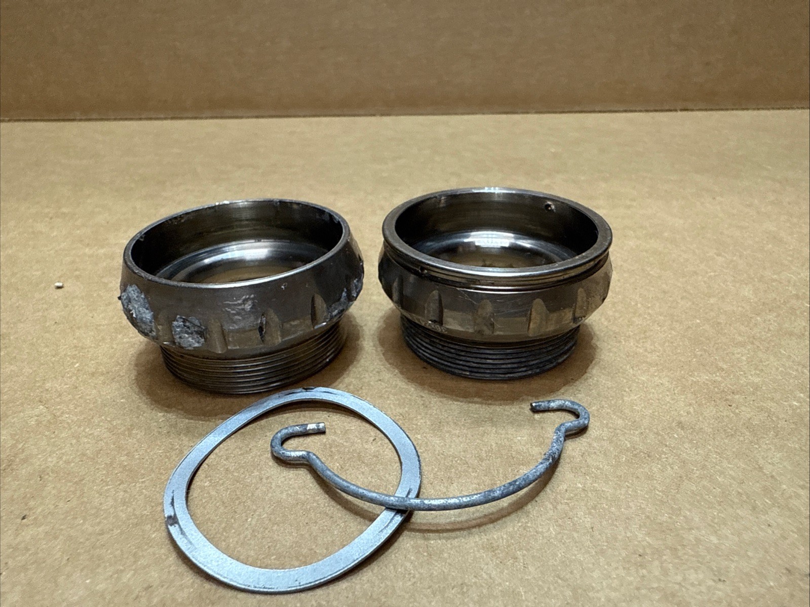 Campagnolo Record 70mm Italian Threaded Ultra Torque Bottom Bracket Cups rpp56