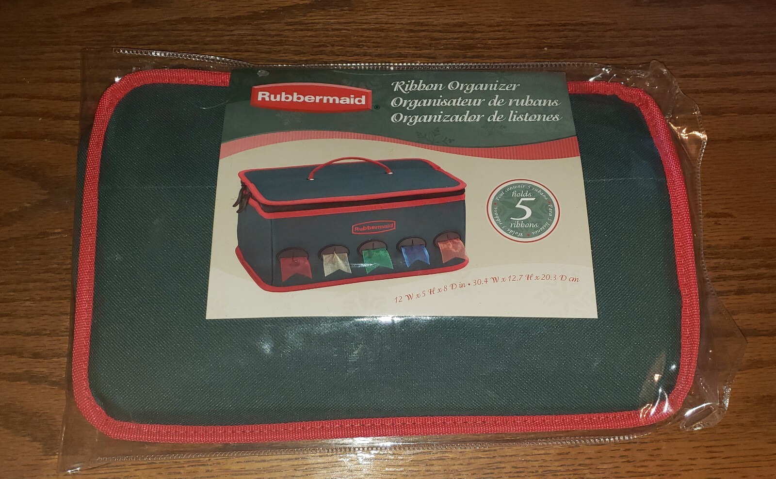 New Rubbermaid Ribbon Organizer, Storage, and Dispenser 12x8x5"