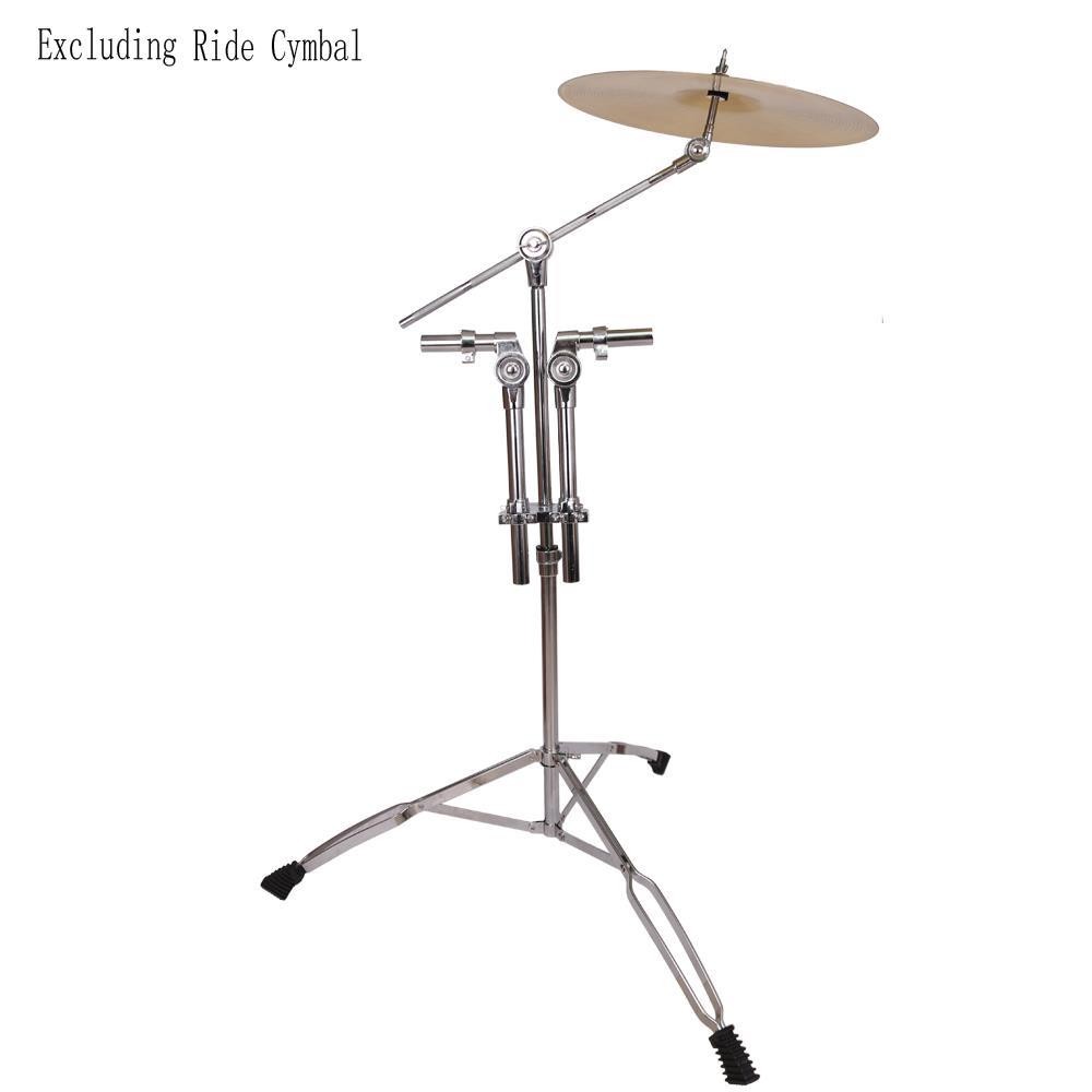 Double Tom Drum Stand Cymbal Boom Mount Arm for Drum Kit