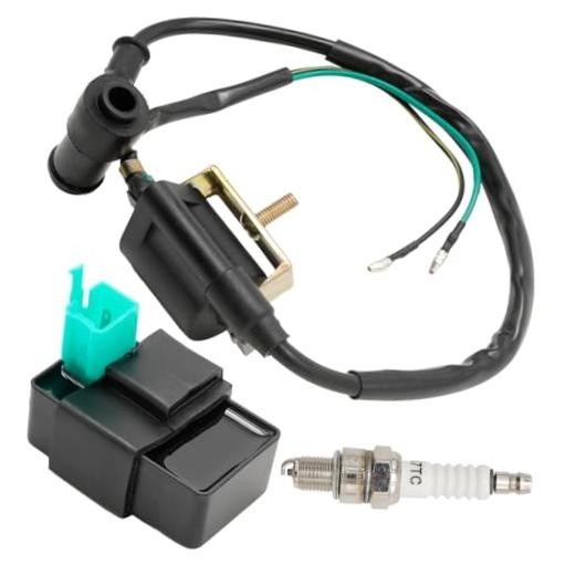 Ignition Coil 5 Pin CDI Box Spark Plug, 5 Pin Adjustable AC CDI Motorcycle