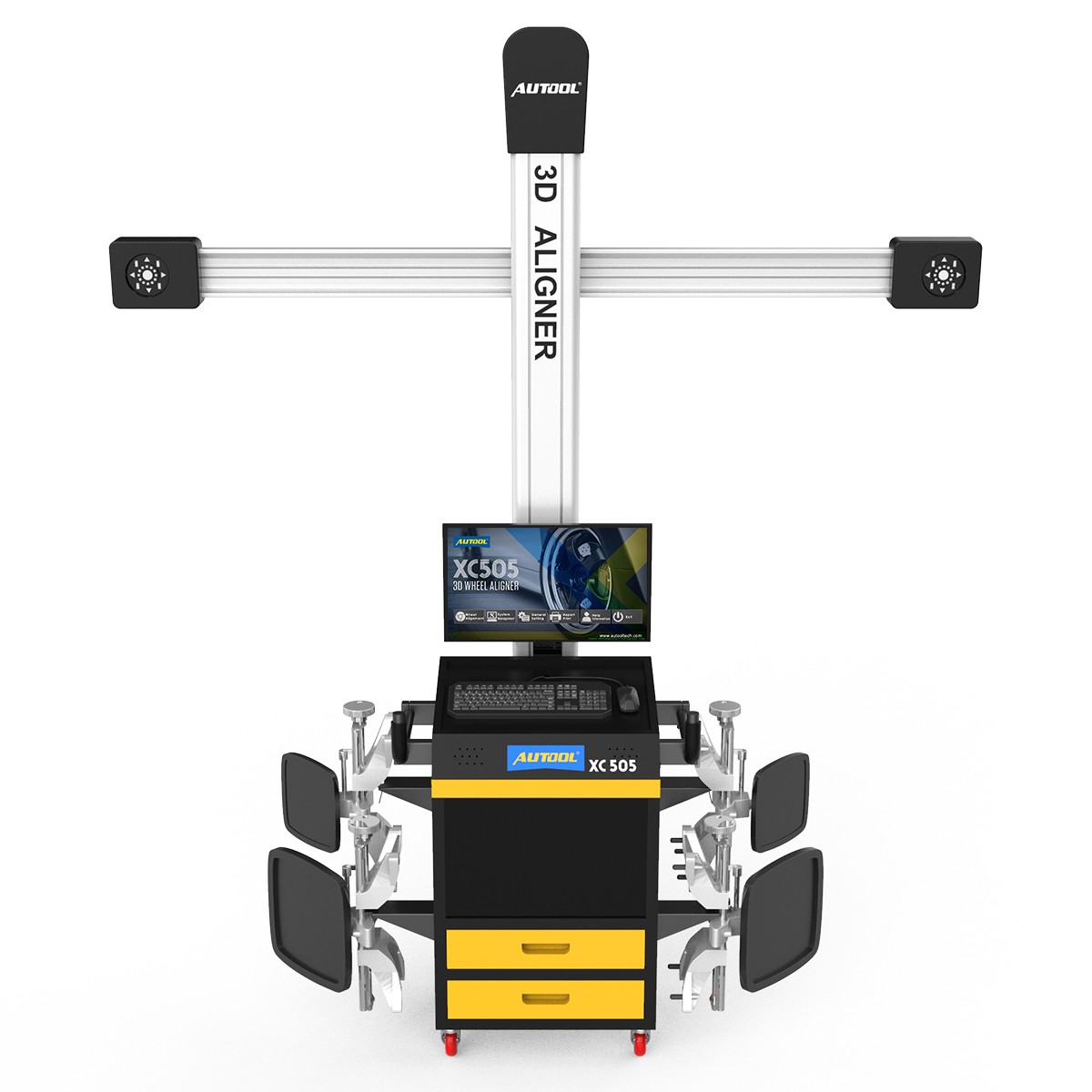 3D Wheel Alignment Machine Wheel Aligner Win System Cloud Service TV Tablet
