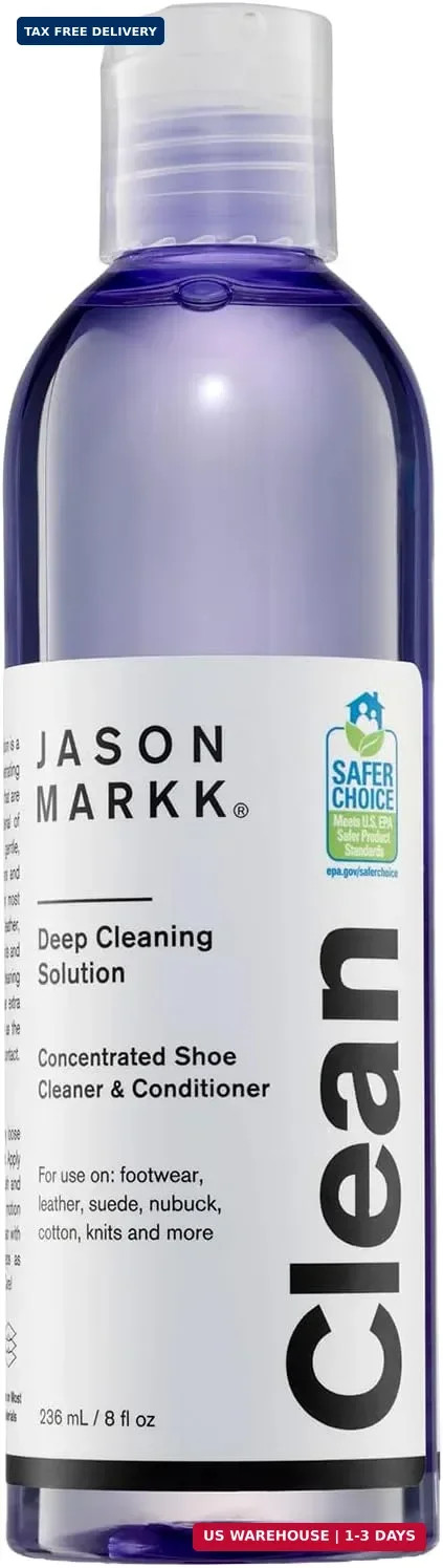 Jason Markk Deep Cleaning Solution, Shoe Cleaner, Cleans & Conditions, Sneaker C
