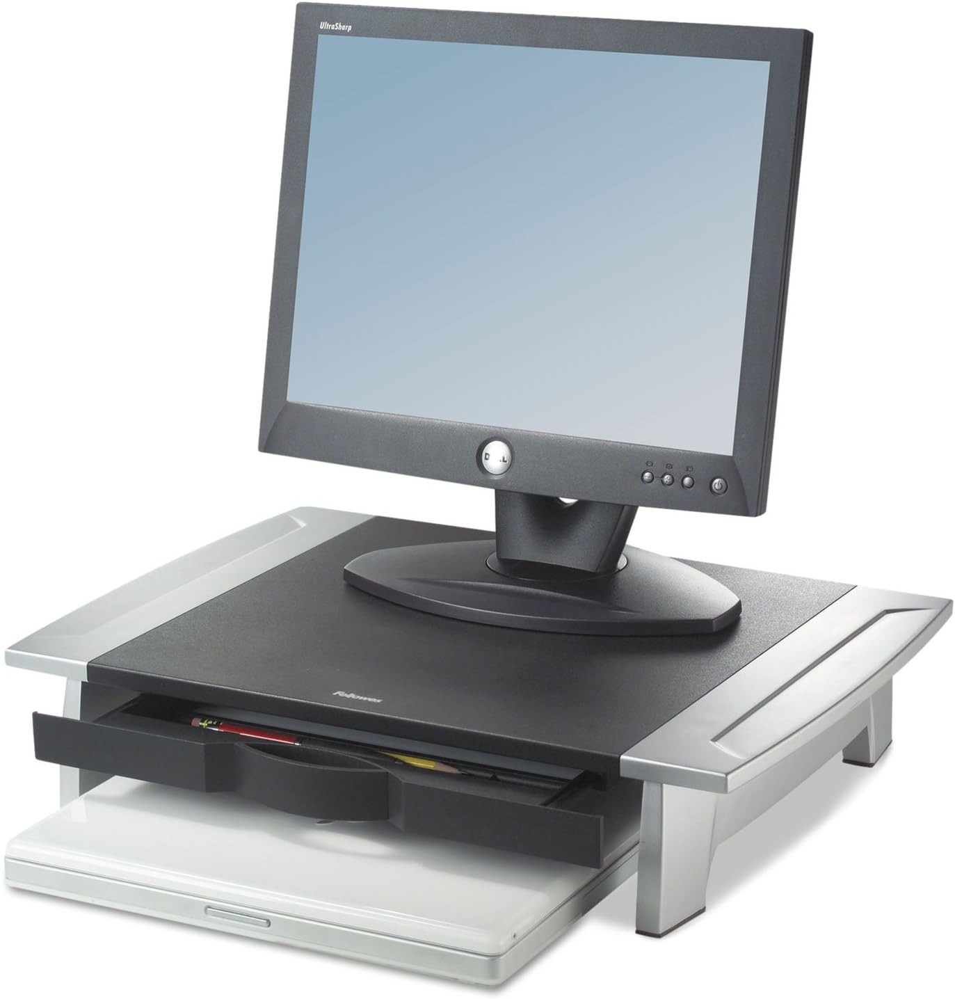 Fellowes 8031101 Monitor Riser,Adjustable,19-7/8-Inch x14-1/16-Inch x4-Inch -6-1