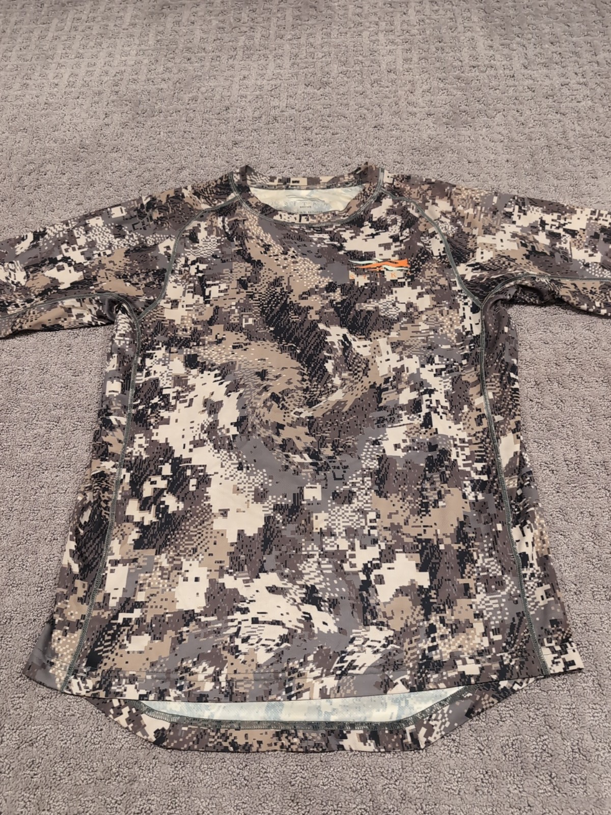 Sitka Core Lightweight Crew LS Medium Open Country Excellent!
