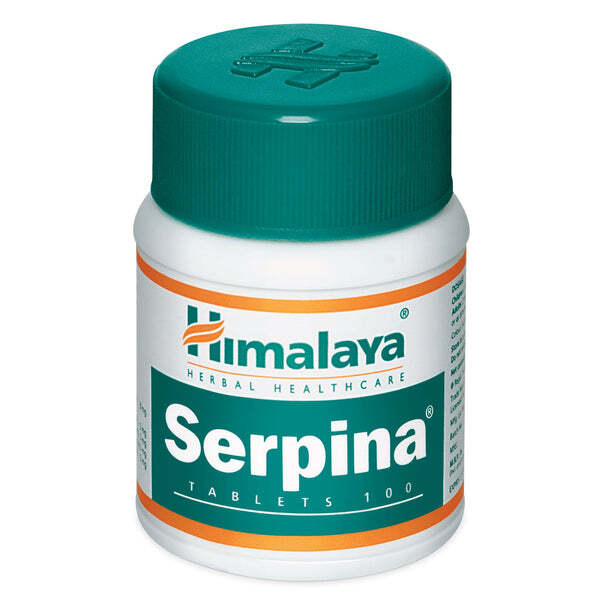 Pack of 5X 100 Tablets Himalaya Herbal SERPINA