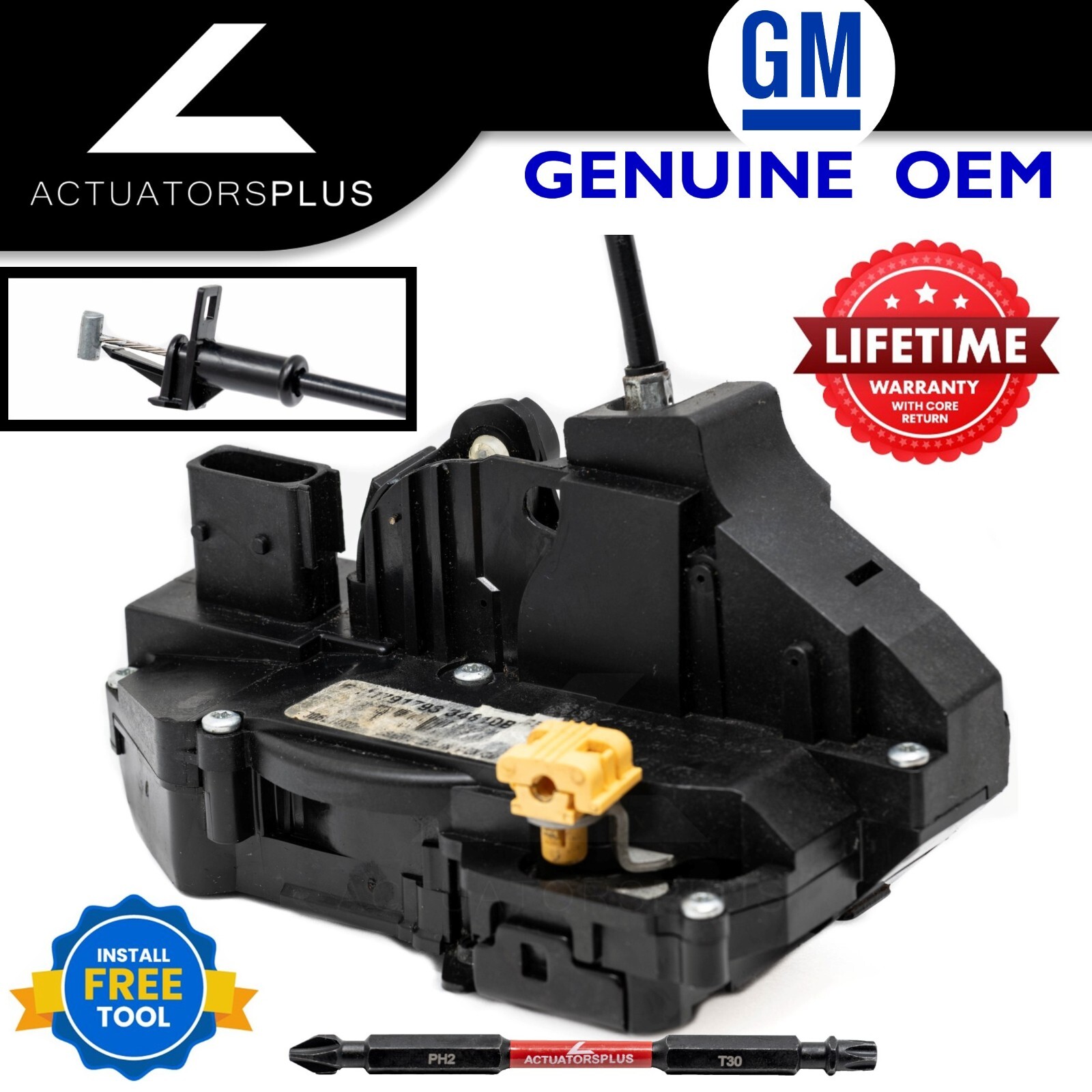 Chevrolet HHR OEM Rear Right Door Lock Latch Actuator 2008-2011 **LIFETIME Wnty