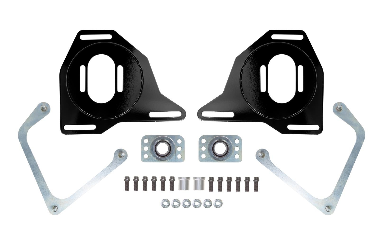 UMI Performance Wheel Alignment Kit Caster/Camber Plates Black Powdercoat Kit