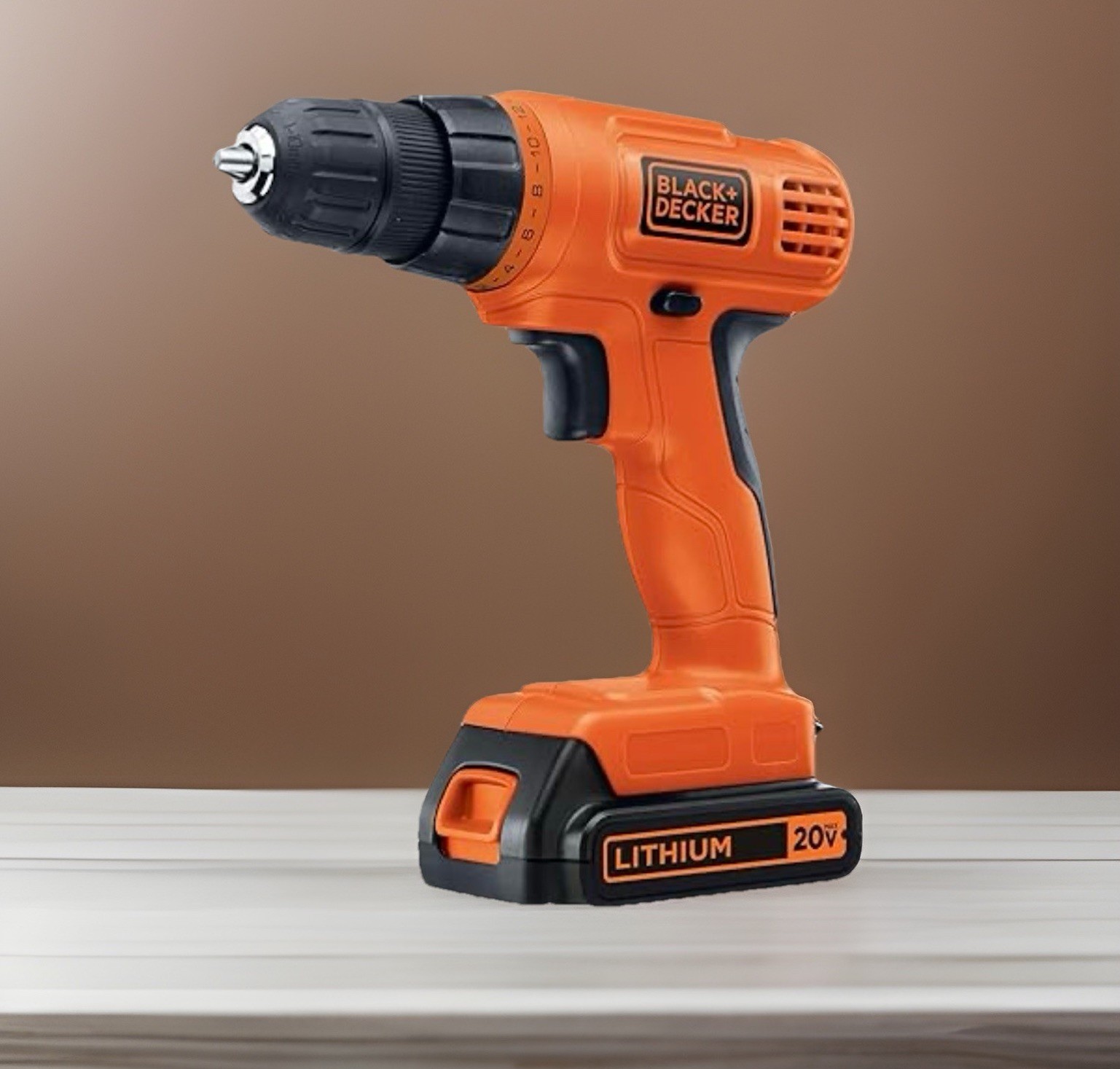 BLACK+DECKER 20V Max Cordless Drill Driver with 30 pcs Accessories LD120VA