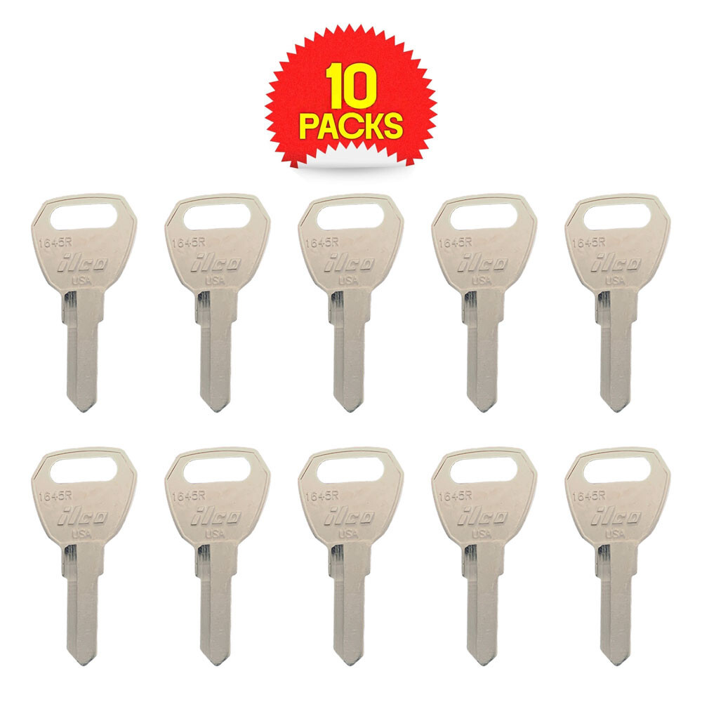 1645R Key Blank – Nickel