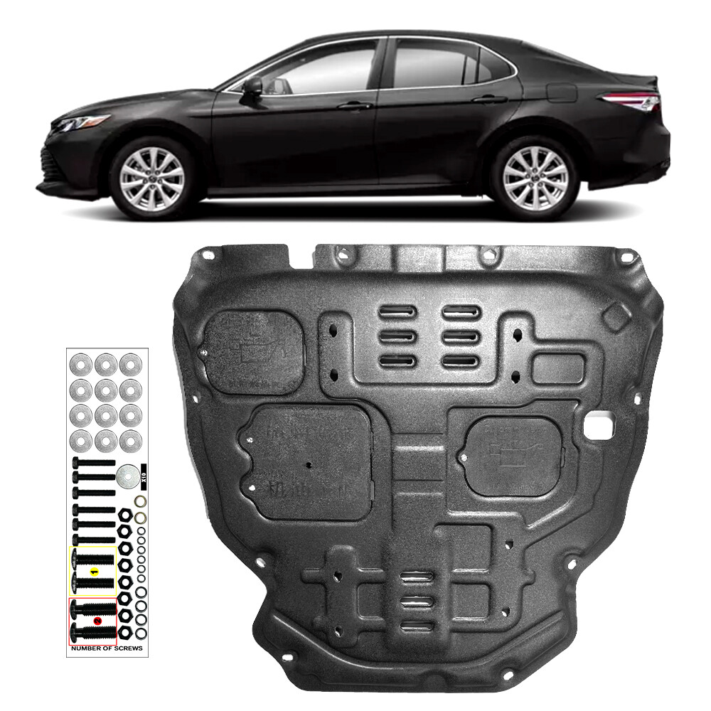 For Toyota Camry 2019-2020 Under Engine Splash Guards Front Engine Mud Flaps