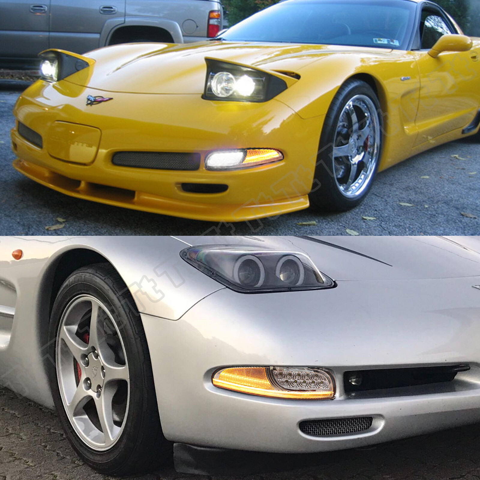 For 97-04 Chevy Corvette C5 Sequential LED Turn Signal Lights Hyperflash Harness