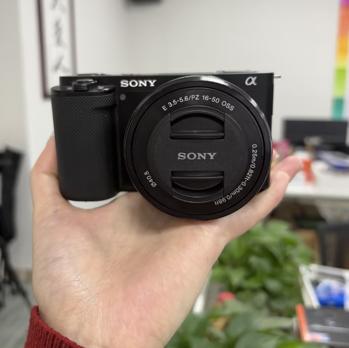 Sony ZV-E10 ZVE10 24.2MP Mirrorless Camera w/16-50mm Lens Tested English-95% New
